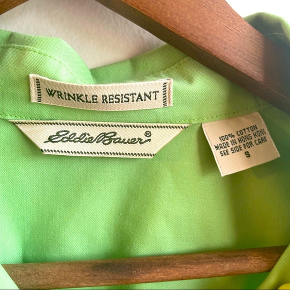 Eddie Bauer Women’s Blouse Wrinkle Resistant 3/4 Sleeve NWOT - Picture 3 of 3